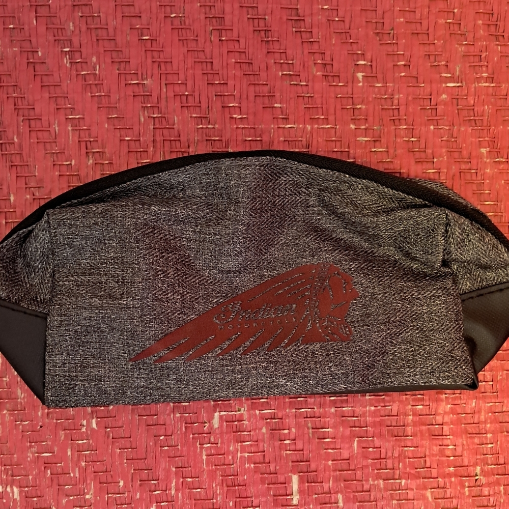 Indian Motorcycle Gray Bag